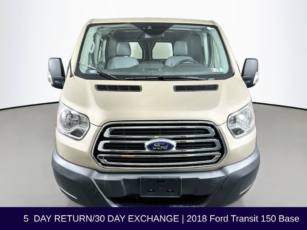 Certified 2018 Ford Transit 150 148 Low Roof w/ Premium Package RWD image 3