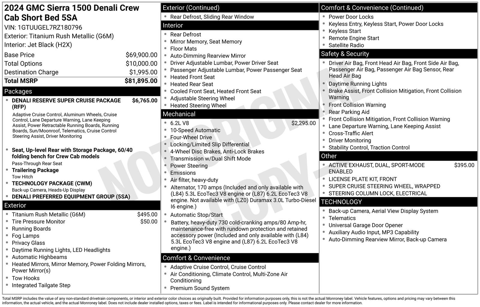 Certified 2024 GMC Sierra 1500 Denali image 37