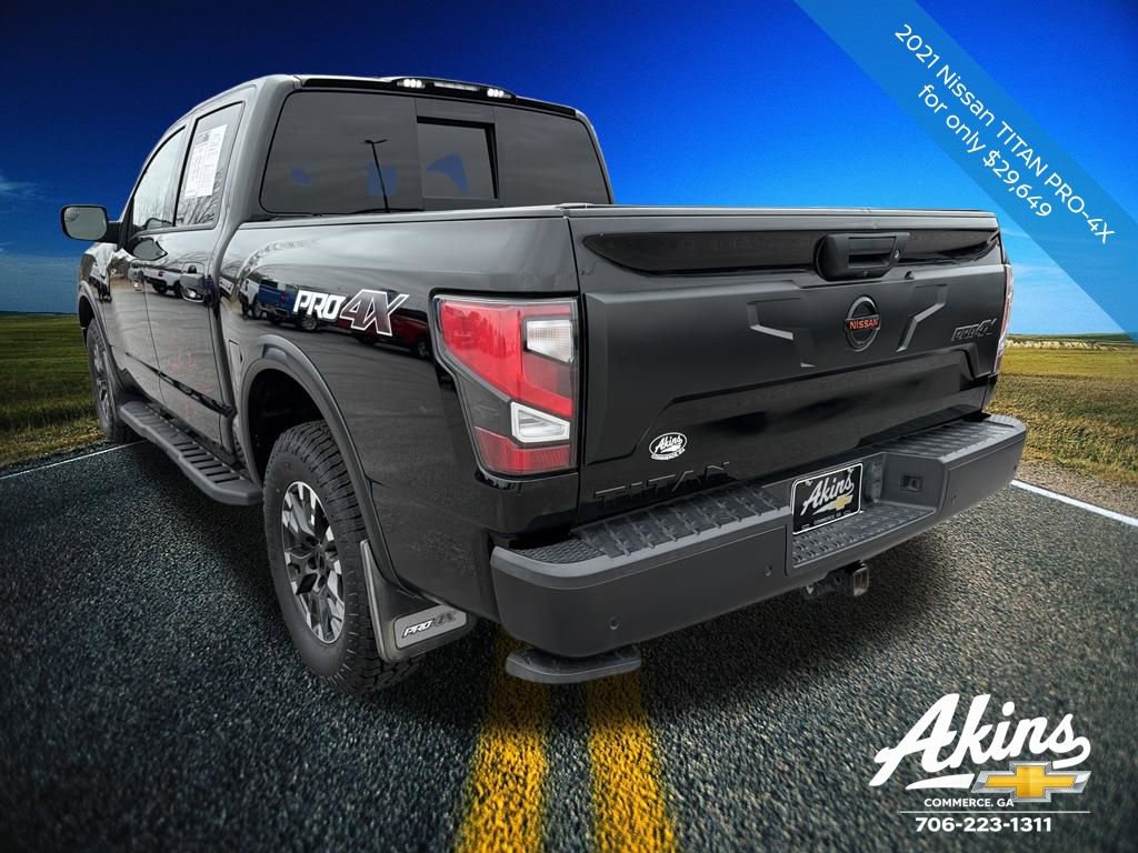 Used 2021 Nissan Titan PRO-4X w/ Pro-4x Convenience Package image 8