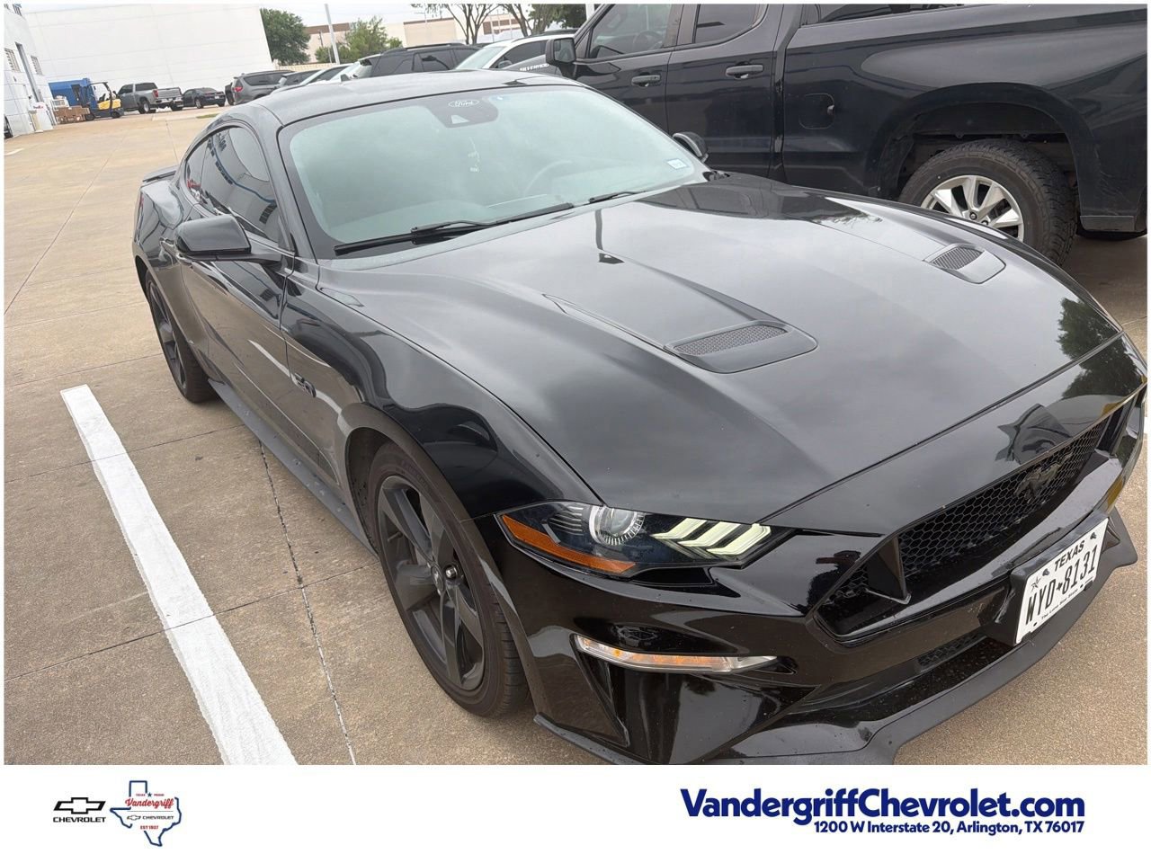 Used 2021 Ford Mustang GT Premium w/ Black Accent Package RWD image 1