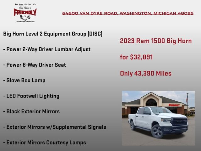 Used 2023 RAM 1500 Big Horn image 15