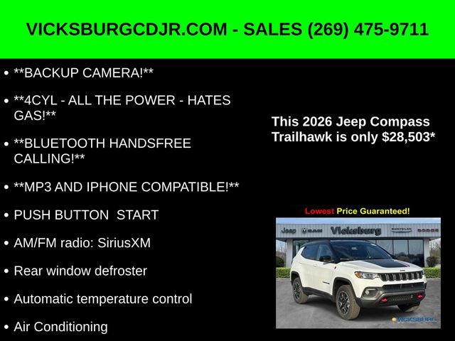 New 2026 Jeep Compass Trailhawk image 5
