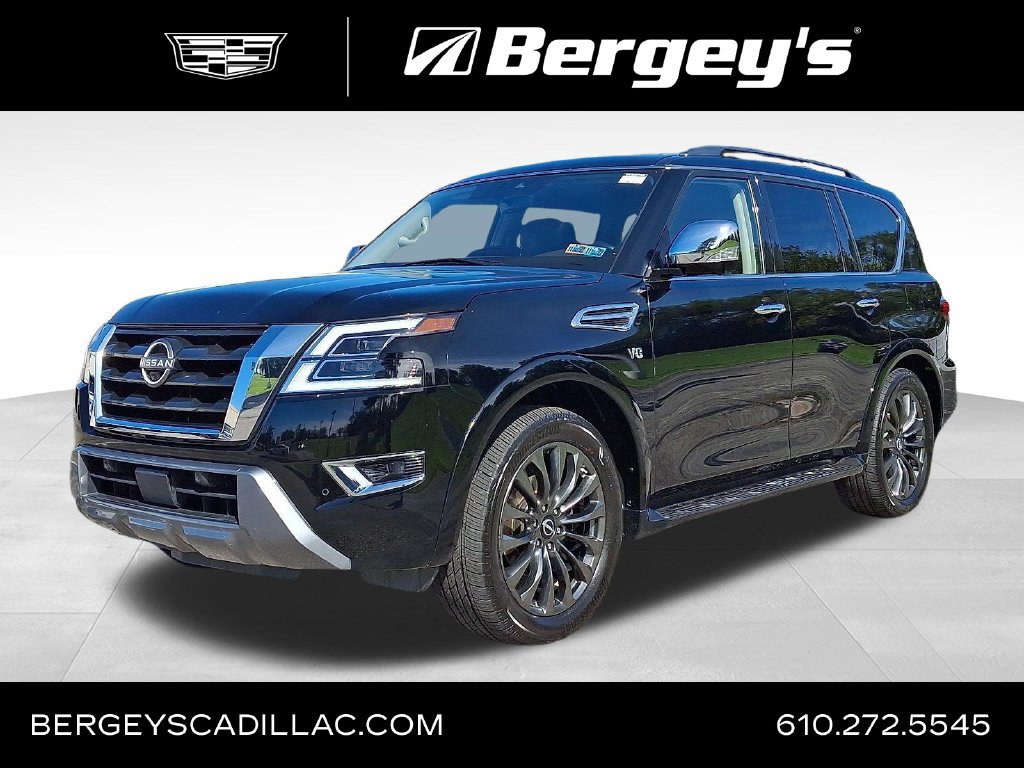 Used 2022 Nissan Armada Platinum w/ Captain's Chairs Package