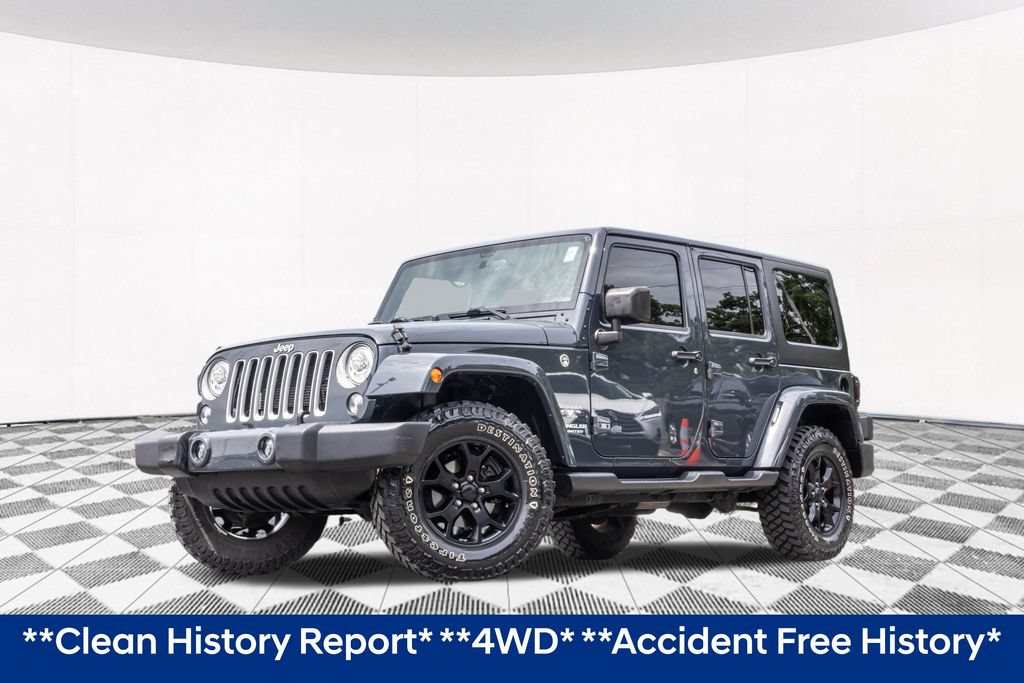 Used 2017 Jeep Wrangler Unlimited Sahara w/ Connectivity Group AWD/4WD image 2