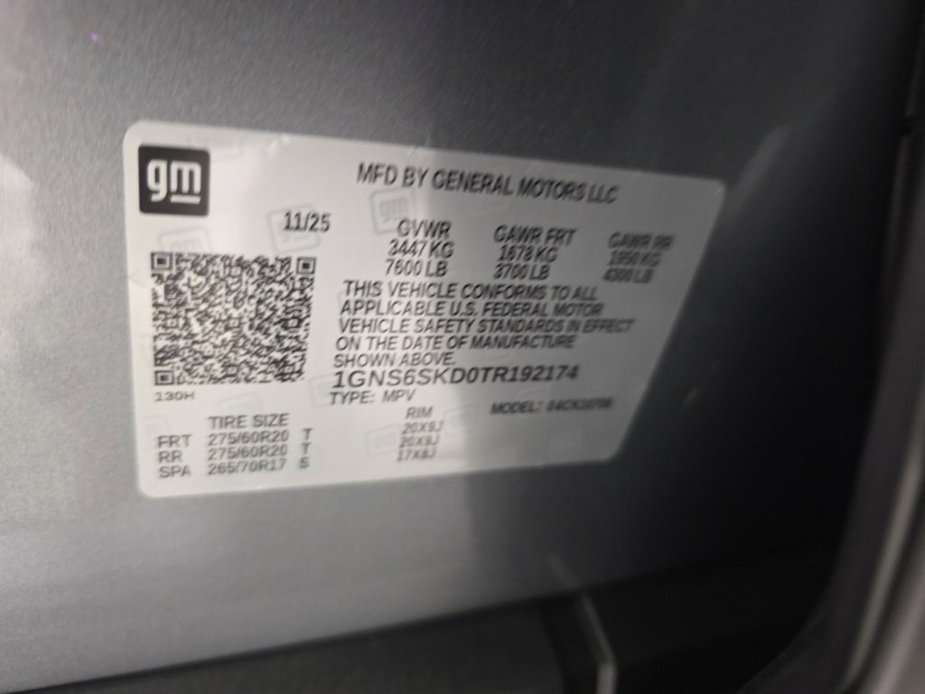 New 2026 Chevrolet Tahoe Premier w/ Sun And Tow Package image 11