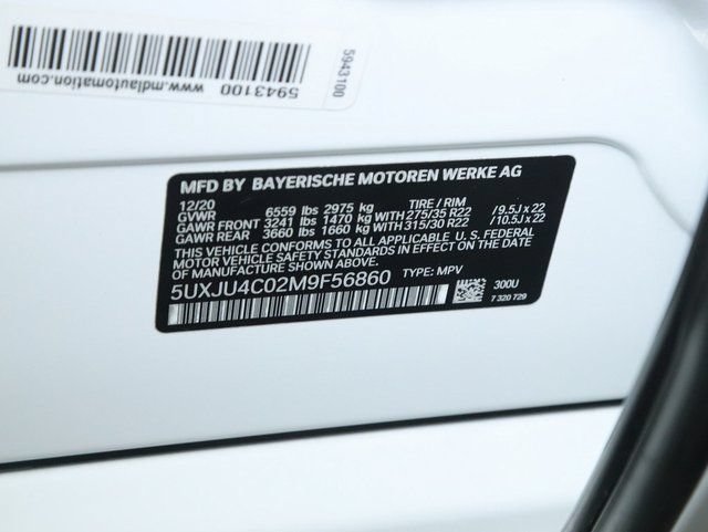 Used 2021 BMW X5 M50i w/ Premium Package AWD/4WD image 48