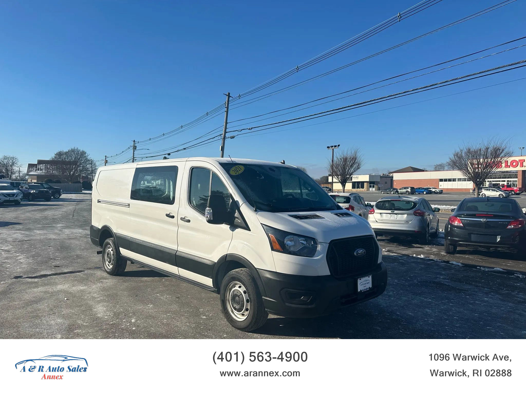 Used 2021 Ford Transit 150 Low Roof w/ Load Area Protection Package image 1