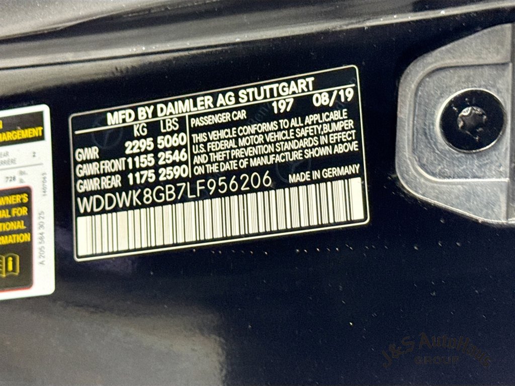 Used 2020 Mercedes-Benz C 63 AMG Cabriolet w/ Parking Assistance Package image 41