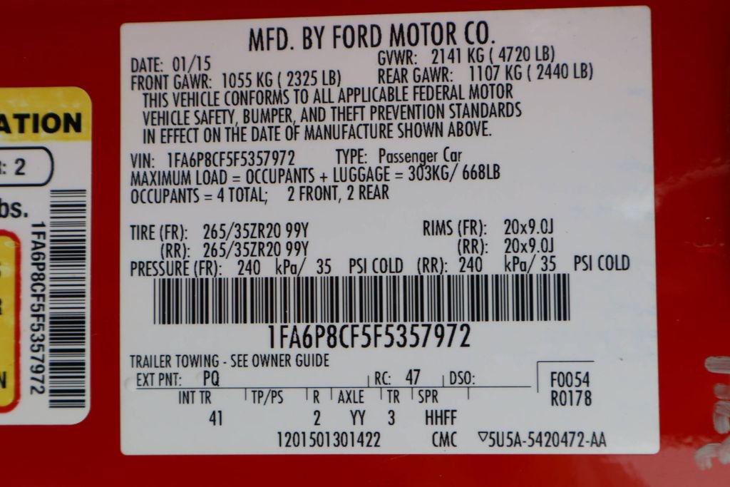 Used 2015 Ford Mustang GT Premium RWD image 31