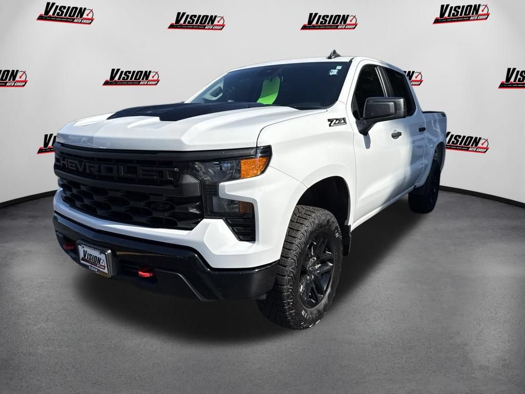 Used 2024 Chevrolet Silverado 1500 Custom Trail Boss w/ LPO, Dark Essentials Package