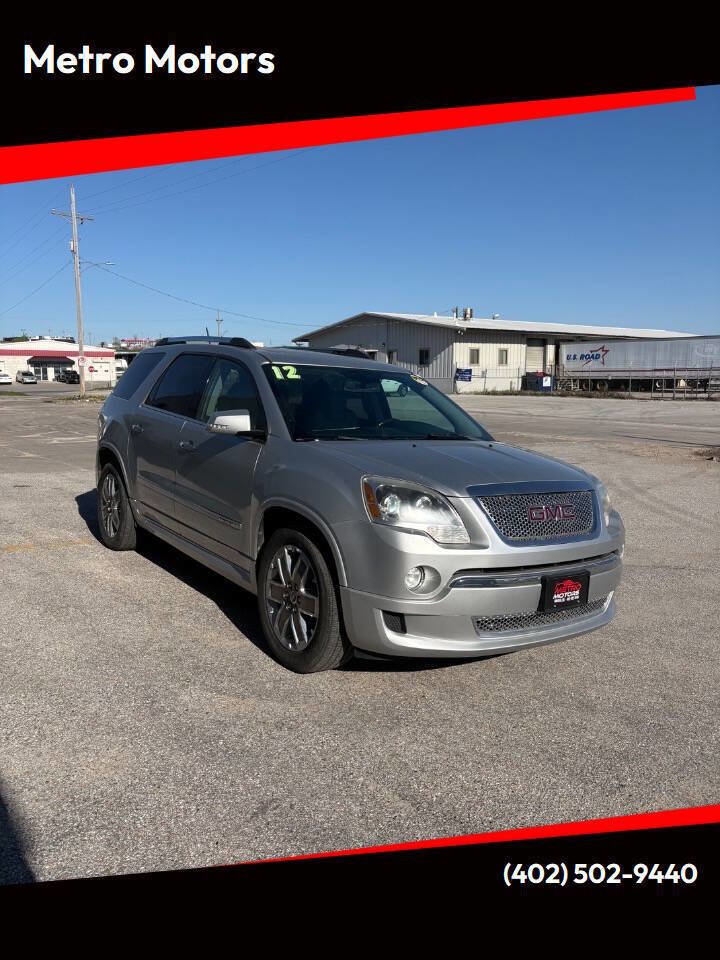 Used 2012 GMC Acadia Denali