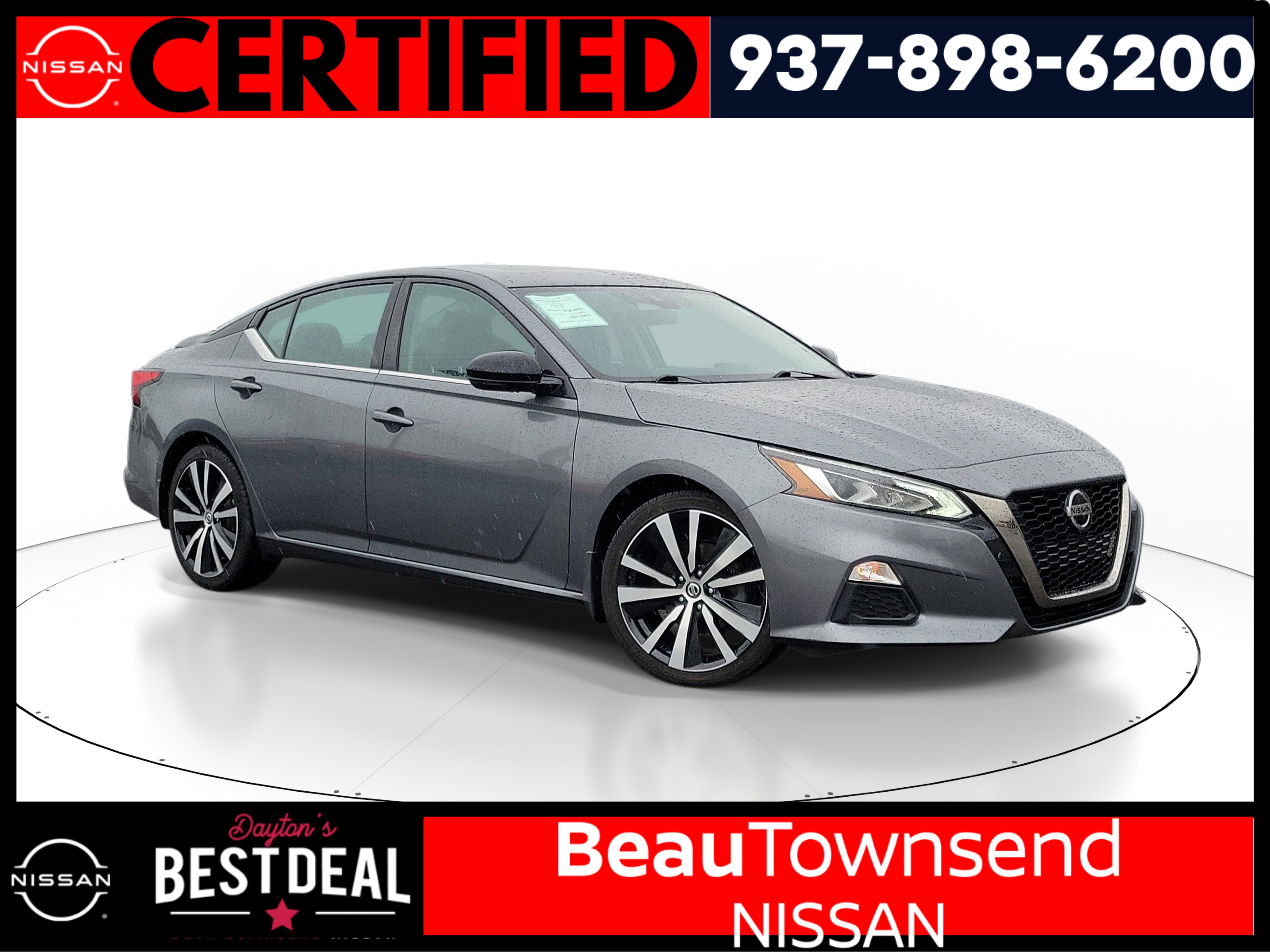 Certified 2020 Nissan Altima 2.5 SR w/ Premium Package