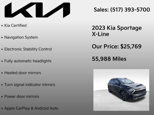 Used 2023 Kia Sportage X-Line image 7
