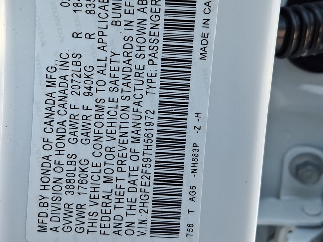 New 2026 Honda Civic Sport image 20