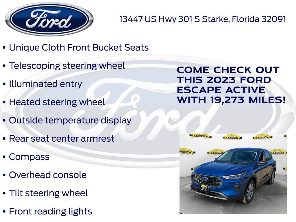 Certified 2023 Ford Escape Active image 32