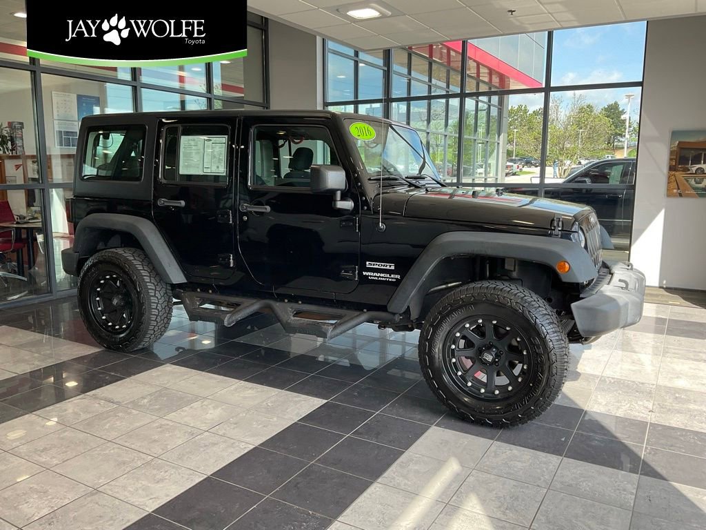 Used 2016 Jeep Wrangler Unlimited Sport image 1
