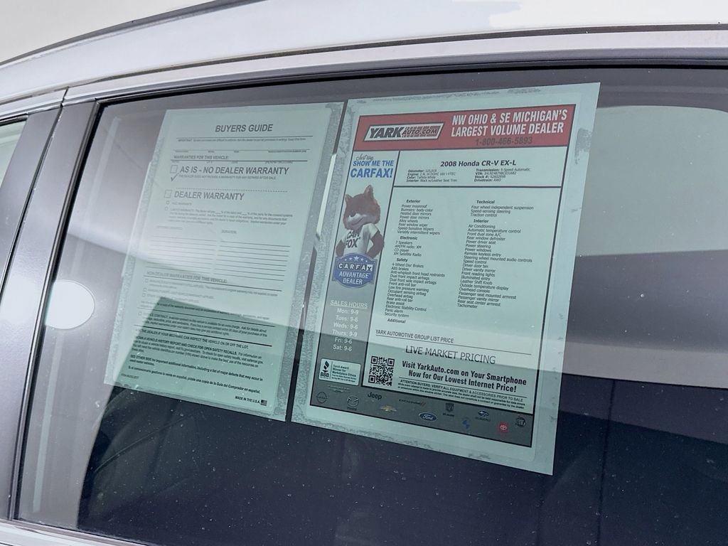 Used 2008 Honda CR-V EX-L image 13