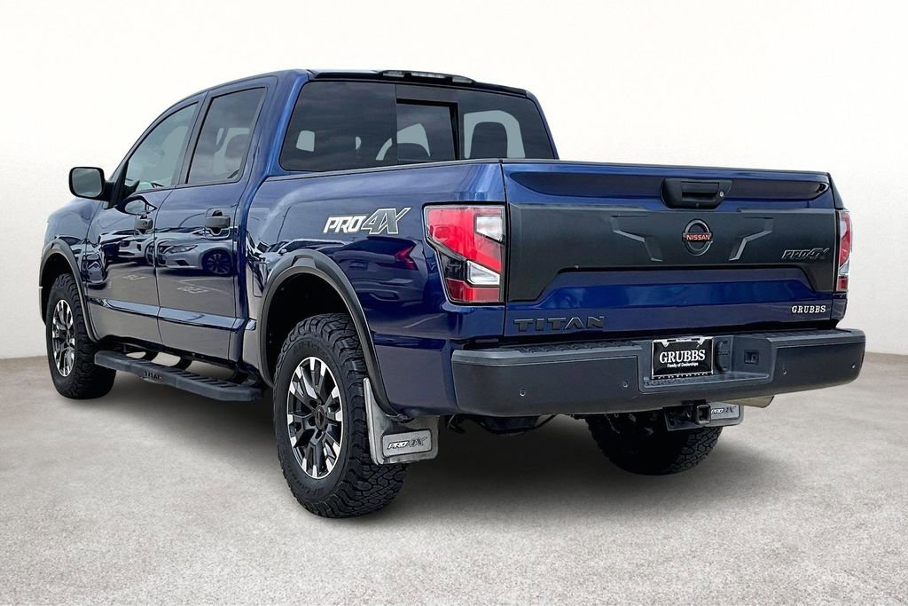 Used 2021 Nissan Titan PRO-4X w/ Off Road Protection Package image 2