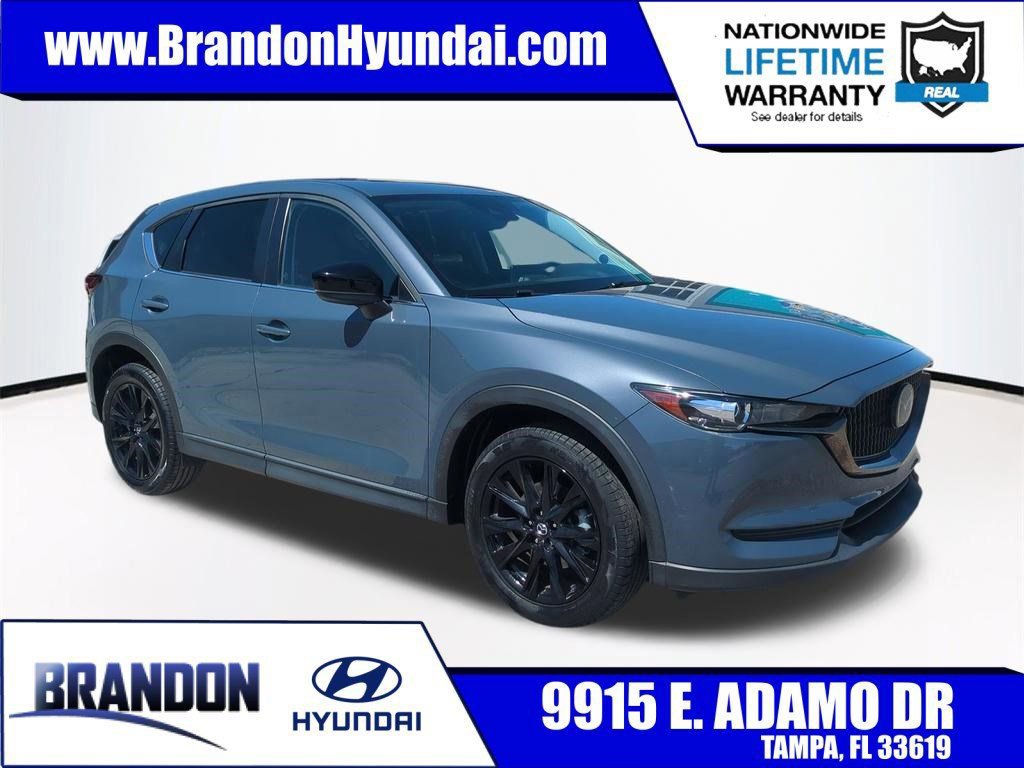 Used 2021 MAZDA CX-5 Carbon Edition image 1