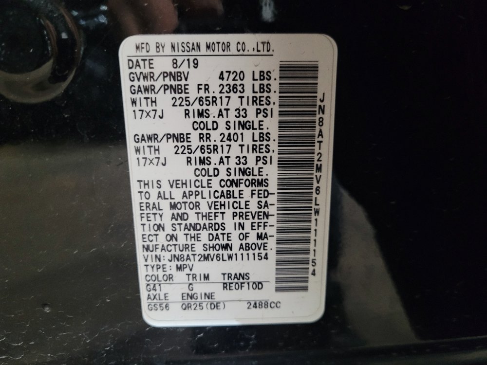 Used 2020 Nissan Rogue SV AWD/4WD image 33