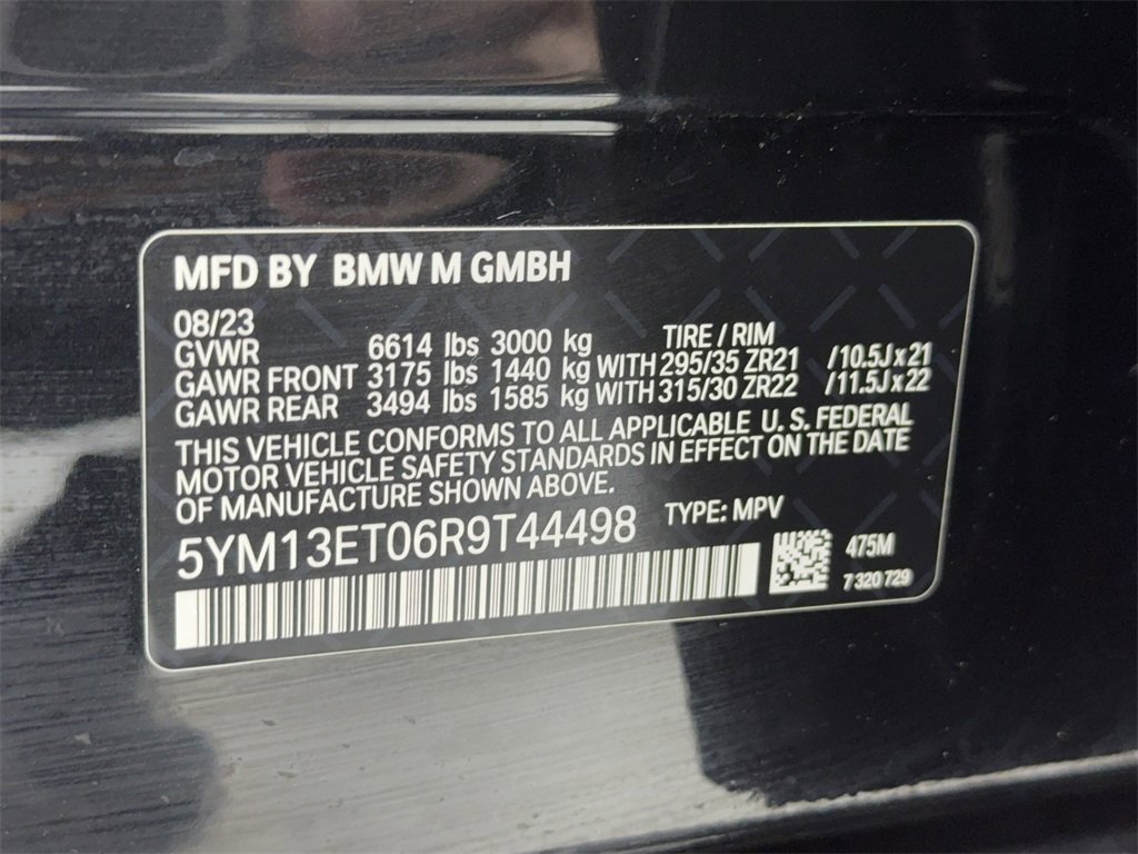 Used 2024 BMW X5 M Competition w/ Executive Package image 58