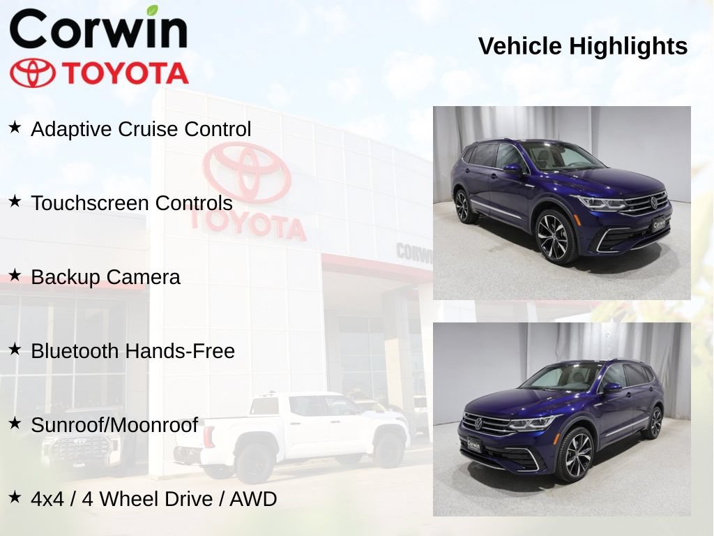 Used 2022 Volkswagen Tiguan SEL R-Line AWD/4WD image 11