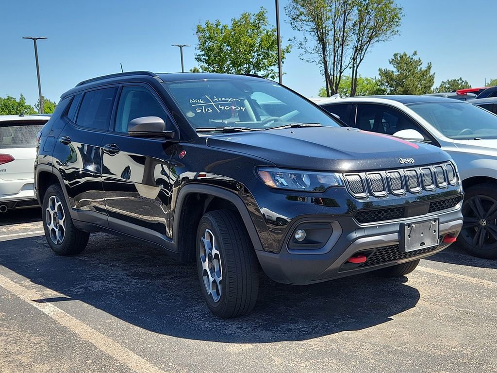 Used 2022 Jeep Compass Trailhawk AWD/4WD image 1