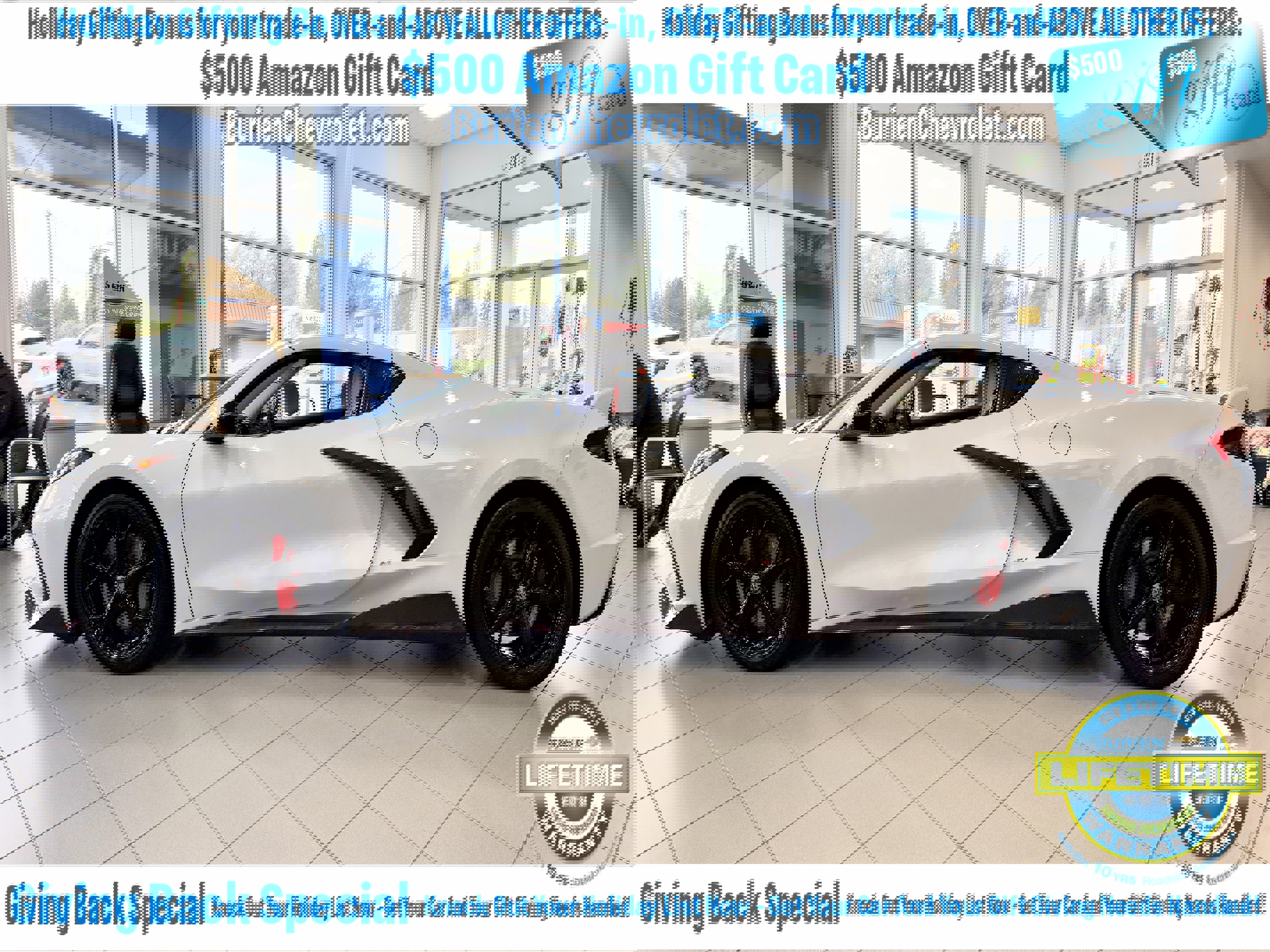 Used 2020 Chevrolet Corvette Stingray Premium Cpe w/ 3LT Preferred Equipment Group image 2