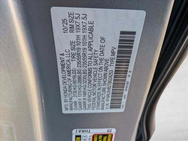 New 2026 Honda Odyssey Touring image 17