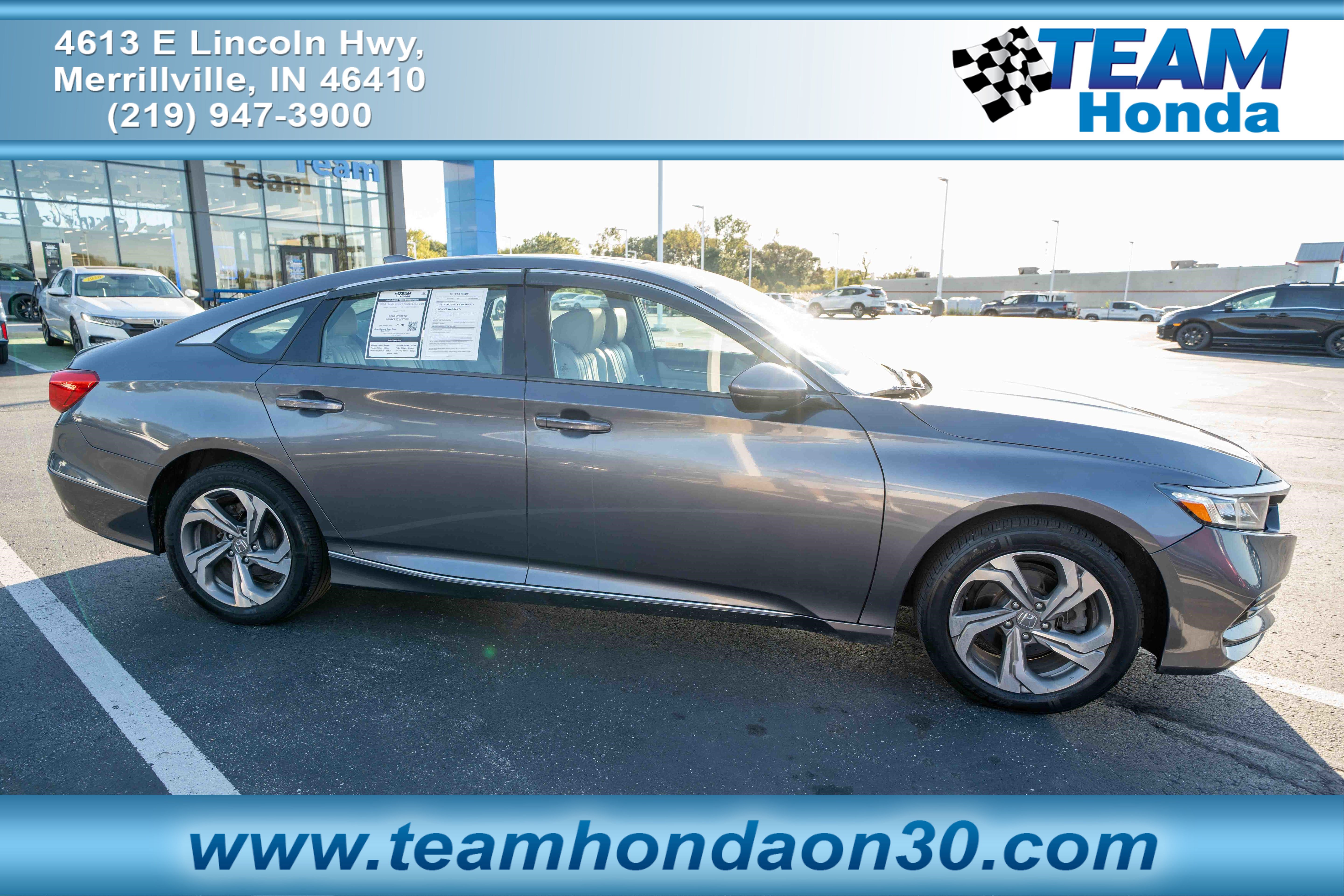Used 2018 Honda Accord EX-L image 1