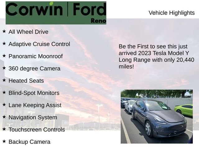 Used 2023 Tesla Model Y Long Range AWD/4WD image 4