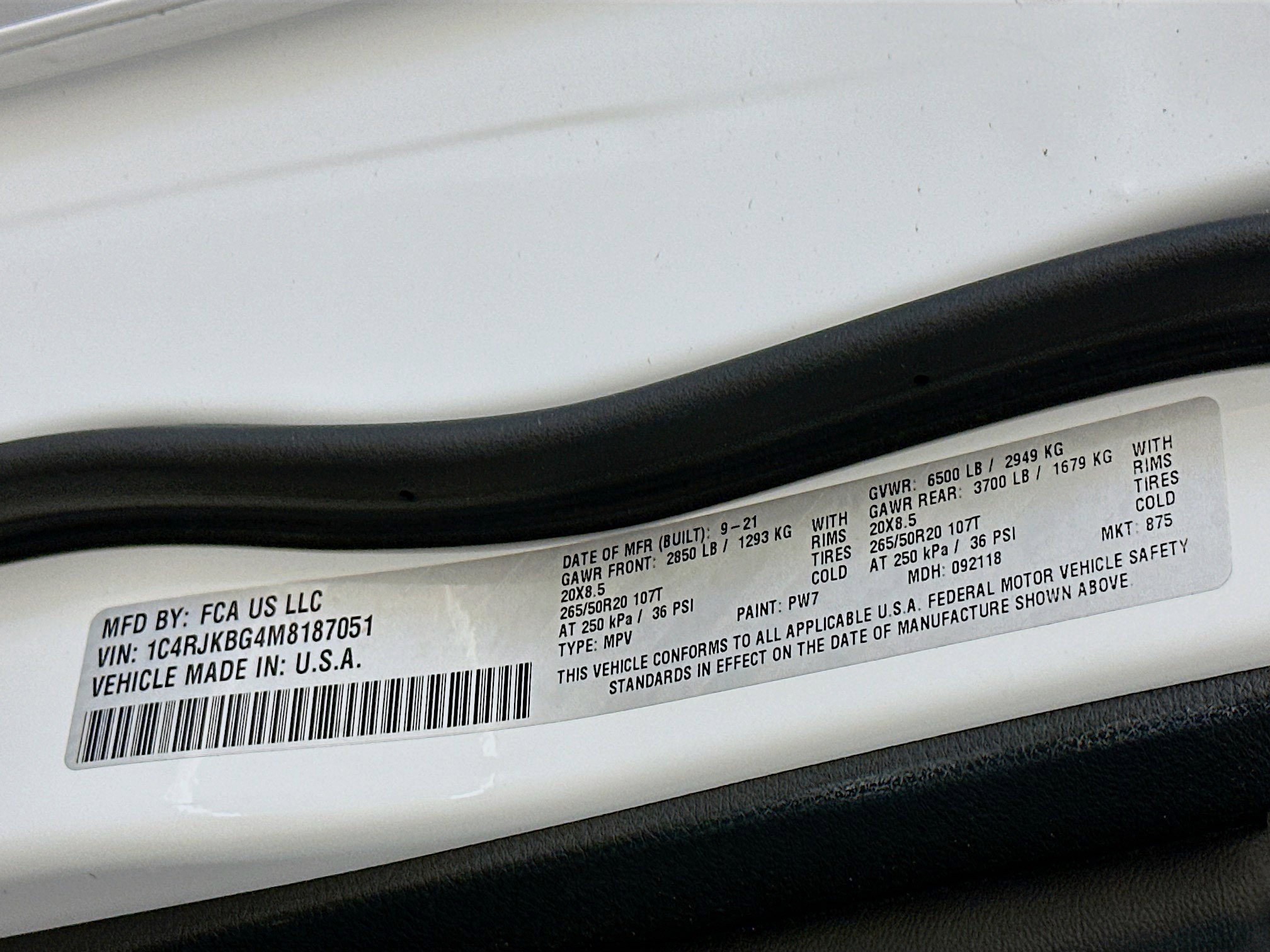 Used 2021 Jeep Grand Cherokee L Limited image 12