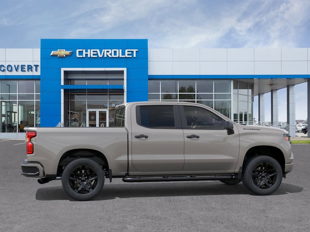 New 2026 Chevrolet Silverado 1500 Custom w/ Turbomax Blackout Package RWD image 5