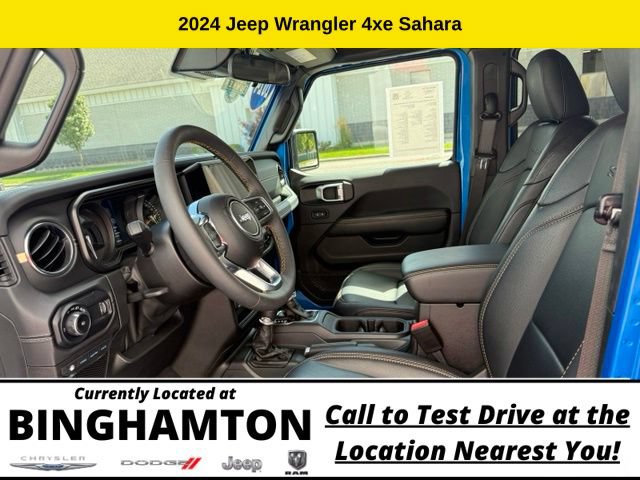 Used 2024 Jeep Wrangler Unlimited Sahara w/ Safety Group AWD/4WD image 13