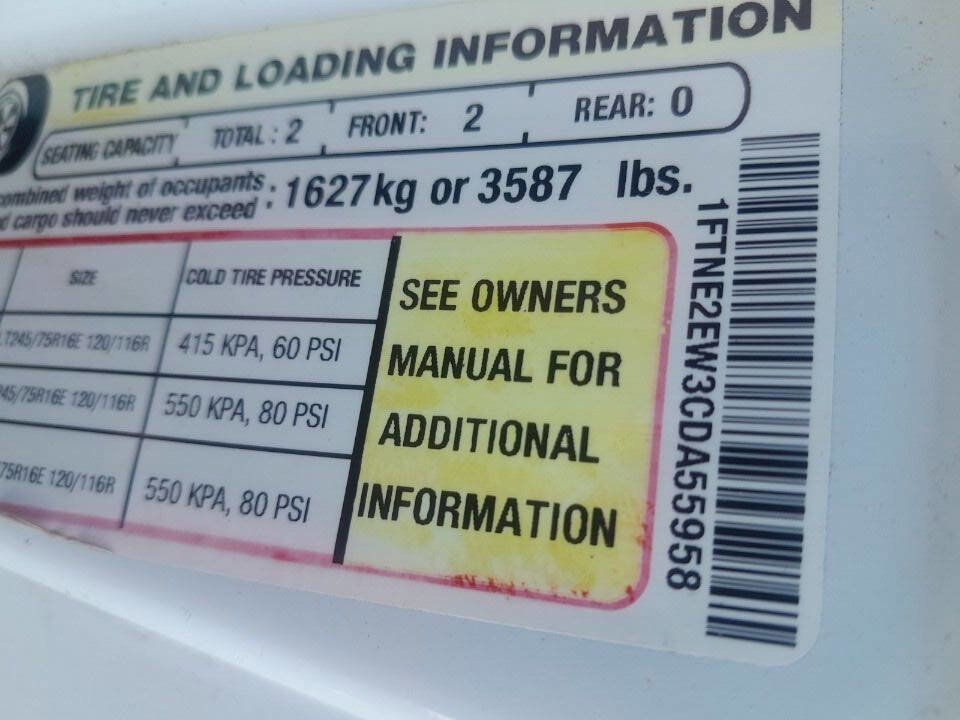 Used 2012 Ford E-250 and Econoline 250 w/ PWR Group image 7