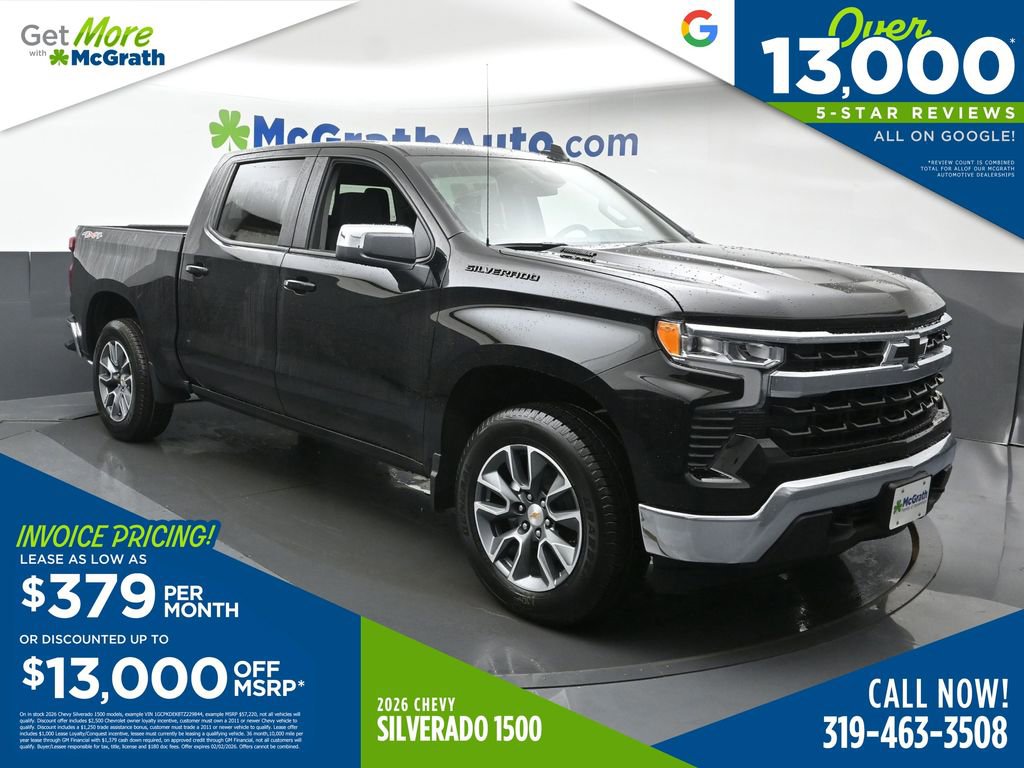 New 2026 Chevrolet Silverado 1500 LT w/ All Star Edition Plus