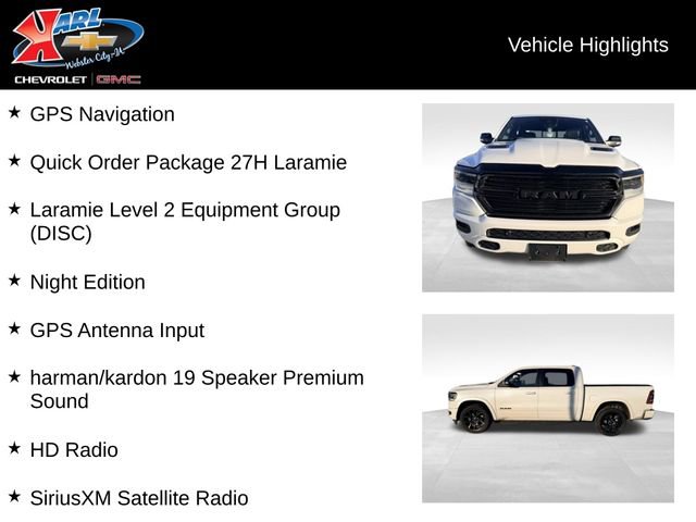 Used 2021 RAM 1500 Laramie image 3