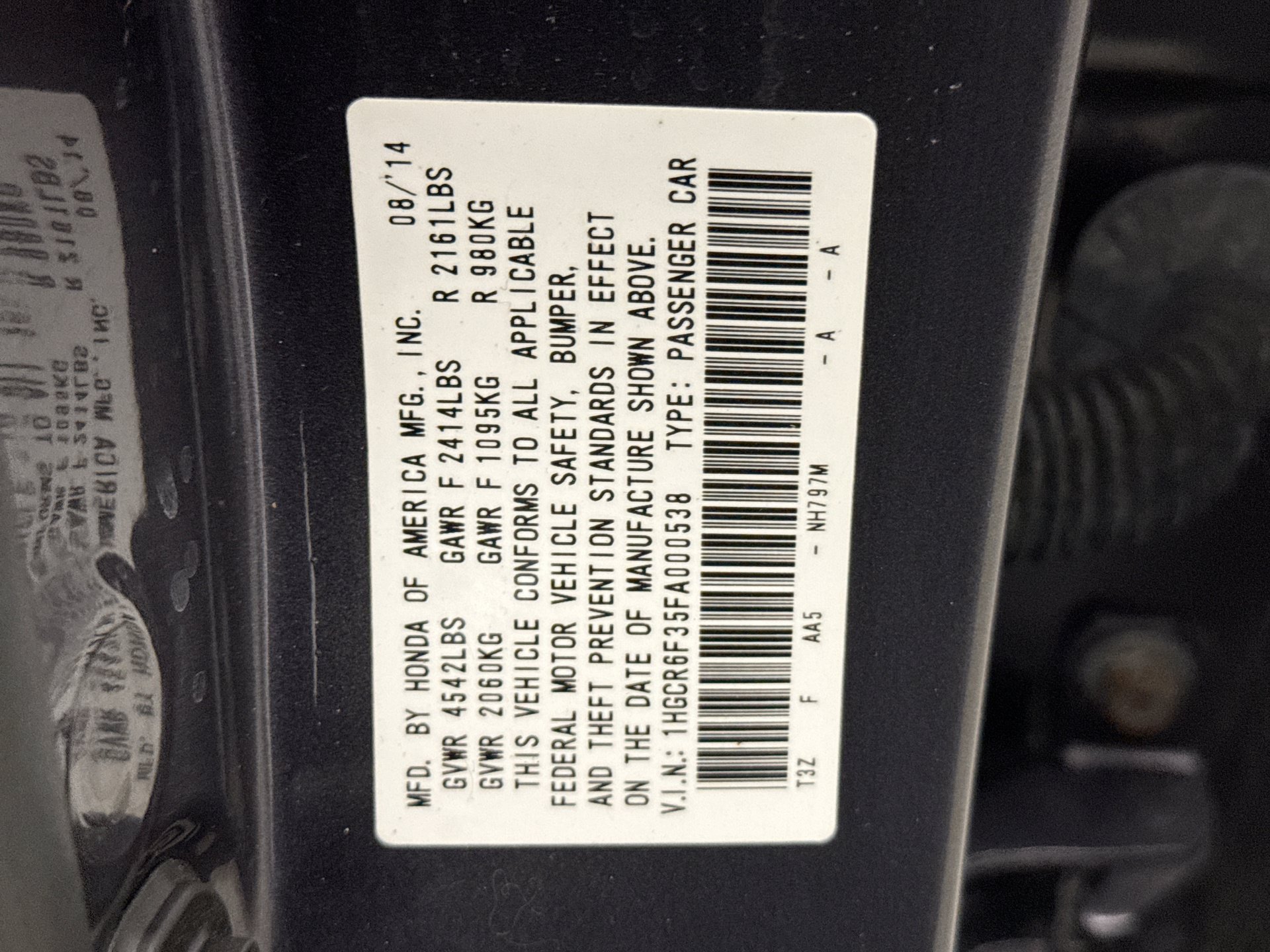 Used 2015 Honda Accord Hybrid Sedan image 21