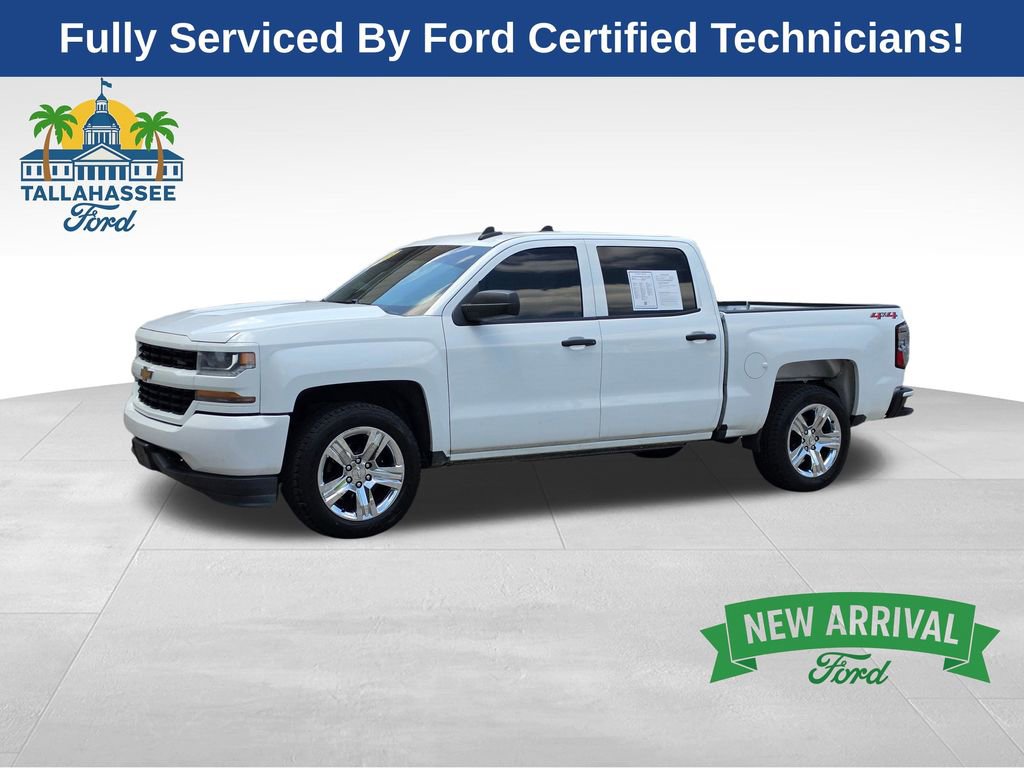 Used 2018 Chevrolet Silverado 1500 Custom w/ Texas Edition AWD/4WD image 1