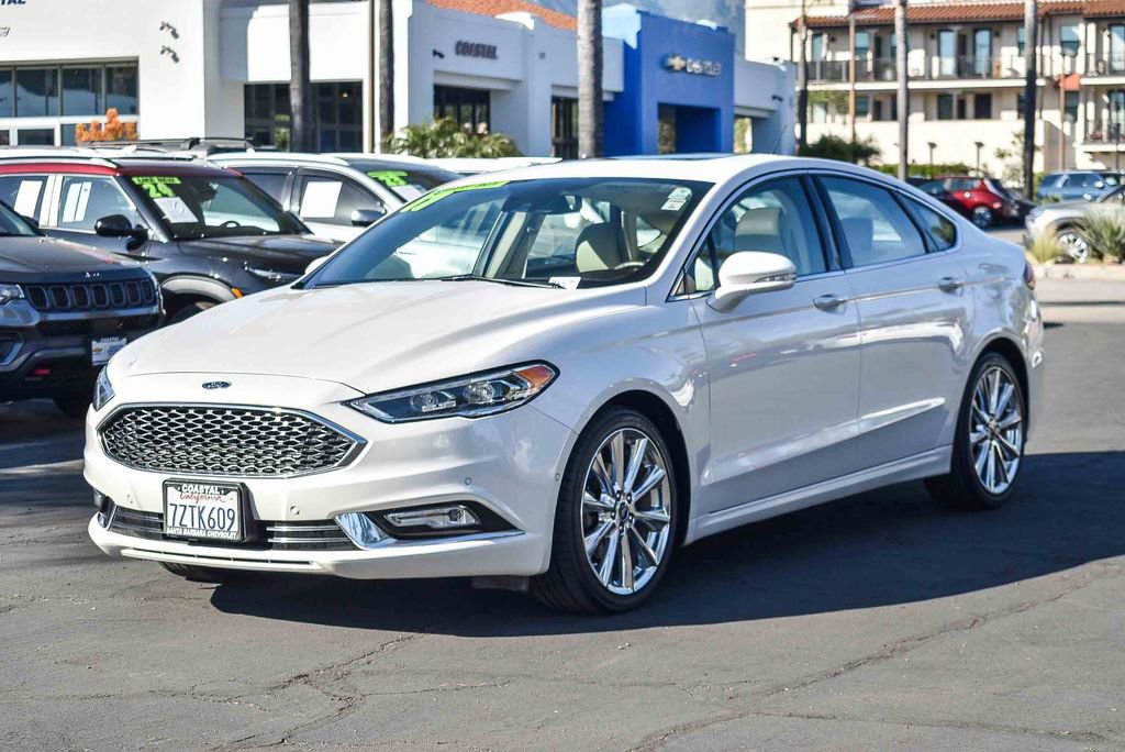 Used 2017 Ford Fusion Platinum image 3