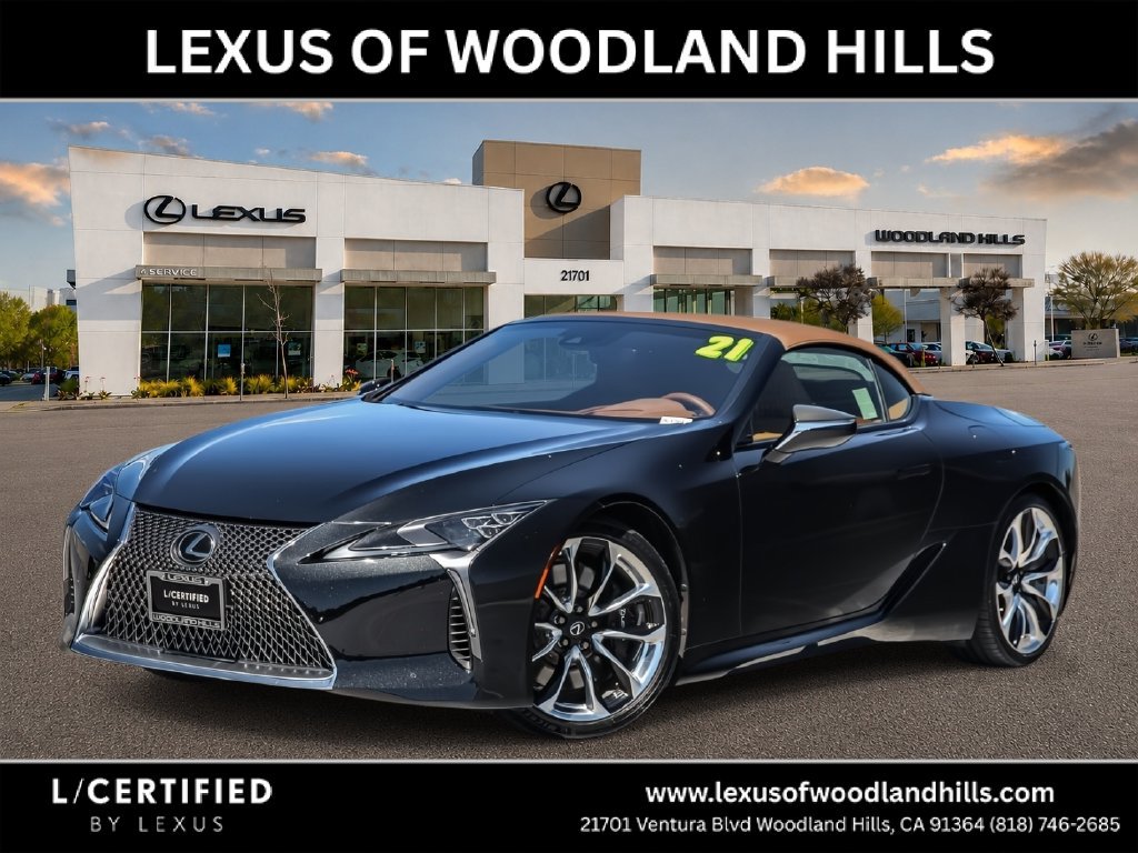 Certified 2021 Lexus LC 500 Convertible w/ Touring Package