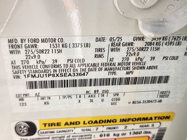 Certified 2025 Ford Expedition King Ranch AWD/4WD image 26