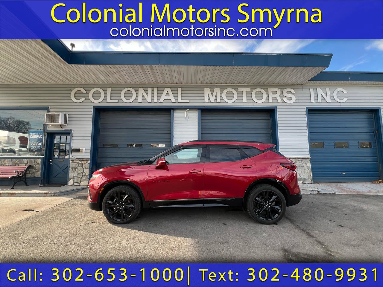 Used 2019 Chevrolet Blazer RS w/ Sun and Wheels Package image 1