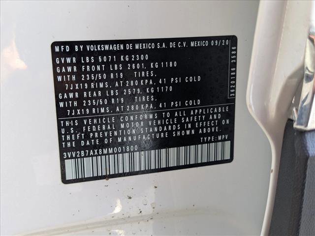 Used 2021 Volkswagen Tiguan S AWD/4WD image 18