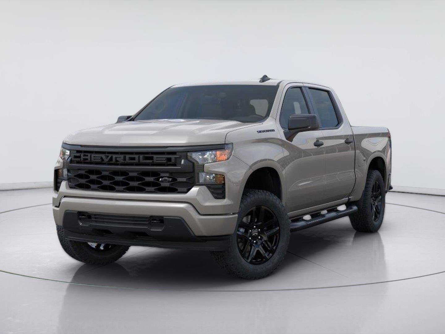 New 2026 Chevrolet Silverado 1500 Custom w/ Turbomax Blackout Package RWD image 8