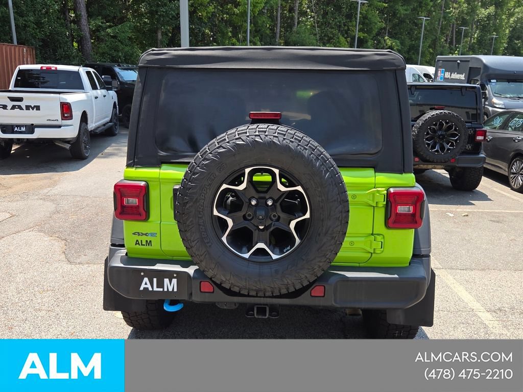 Used 2021 Jeep Wrangler Unlimited Rubicon 4xe w/ Cold Weather Group AWD/4WD image 12