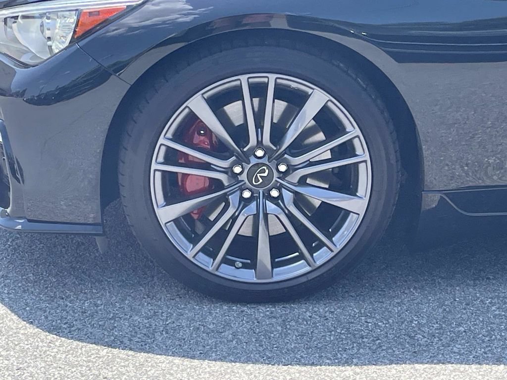 Certified 2023 INFINITI Q50 Red Sport 400 w/ Black Opal Edition RWD image 7