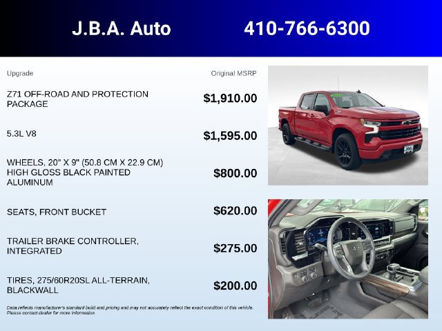 Certified 2023 Chevrolet Silverado 1500 RST AWD/4WD image 5
