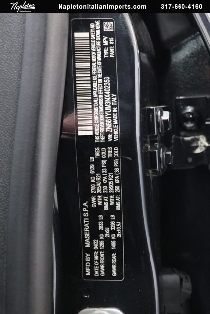 Certified 2022 Maserati Levante Modena AWD/4WD image 40