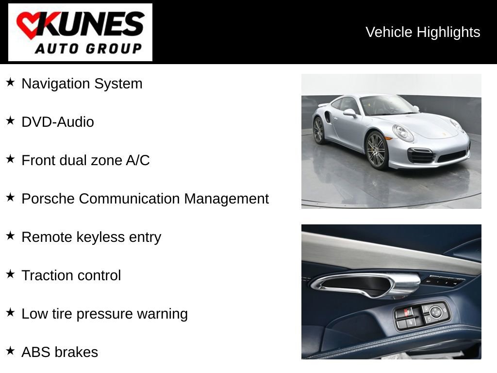 Used 2014 Porsche 911 Turbo S w/ Light Design Package image 2